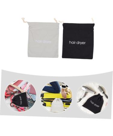 Gogogmee 2pcs Hair Dryer Storage Bag Hair Dryers Travel Hairdryer Creative Storage Bag Drawstring Bag Outdoor - Buy Online on SooperMarket.com