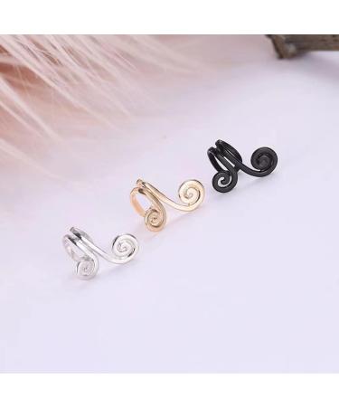 MiNGQIU Zunis Acupressure Sugar Regulator Earrings Acupressure Slimming Earrings Non Piercing Acupressure Earrings for Women Men (Light Gold-2pairs) - Buy Online on SooperMarket.com