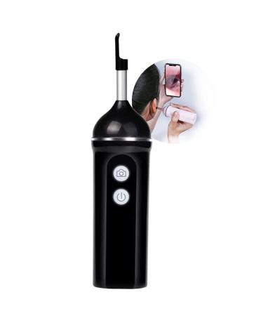 Ear Endoscope with Led Light Multifunction Ear Wax Removal Kit Safety Otoscope Ear Cleaner Camera Tool Adult Kids Use for iPhone Android and Ipad