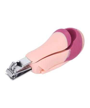 Zoom Nail Clipper Zoom Lightweight Manicure Clipper with Magnifying Glass for Baby The Aged Blue Pink(Pink)