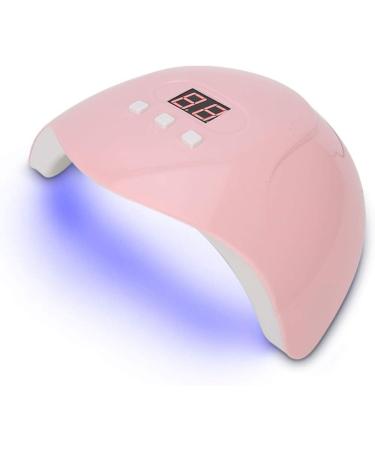 UV LED Nail Lamp 54W 18pcs UV LED Nail Light Portable Nail Lamp Professional Nail Dryer Gel Polish Light with 3 Timers Professional Nail Art Tools(Pink) - Buy Online on SooperMarket.com