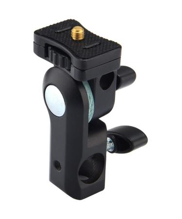 Godox AD-E2 Flash Holder Metal Bracket with 1/4 Inch Screw Umbrella Mount for AD200 AD200Pro