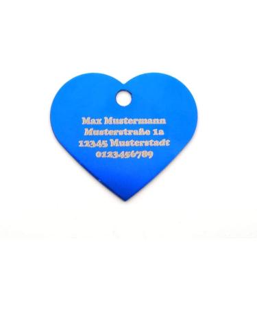 Buy Heart Pet Aluminum for Dogs & Cats - Engraving Multiple Colors Robust & Lightweight | Fast Shipping Worldwide - Buy Online on SooperMarket.com