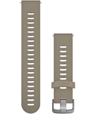 Garmin Quick Release Band Sandstone - Silicone One Size Fits Most with Silver Hardware - Buy Online on SooperMarket.com