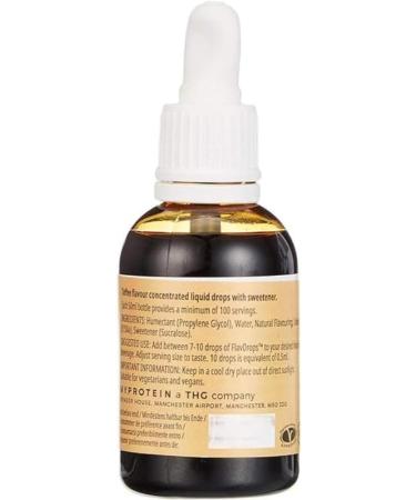 Myprotein Toffee FlavDrops 50ml - Natural Flavouring for Drinks and Baking - Buy Online on SooperMarket.com