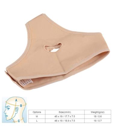 Anti-Wrinkle Face Slimming Mask - V Face Lift Belt for Anti-Aging - Breathable Chin Compression Bandage (Medium) - Buy Online on SooperMarket.com