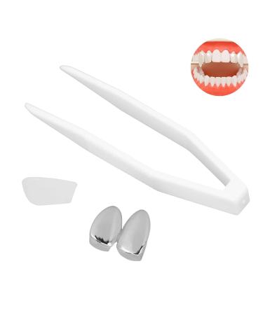 Fashionable Gilded Tooth Bracelet | Unique Halloween Party Jewelry | Creepy Stylish Metal Decoration - Buy Online on SooperMarket.com