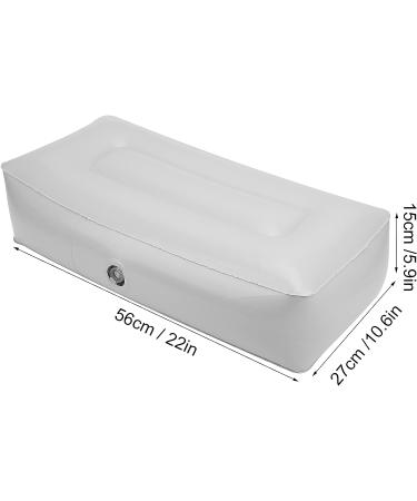 Inflatable Kayak Seat Cushion | Fishing Air Pad with Sticker | Thick PVC Outdoor Seat - Buy Online on SooperMarket.com