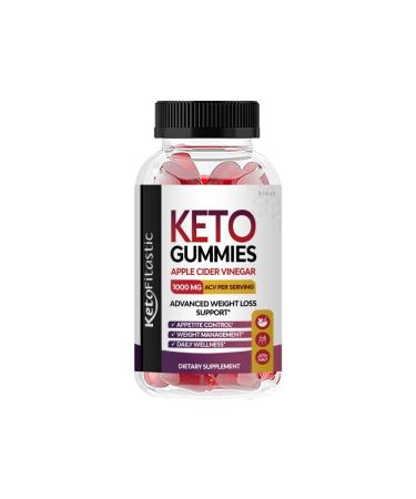 kivus KetoFitastic ACV Gummies- Ketofitastic Apple Cider Vinegar Gummies (Single 60 Gummies)