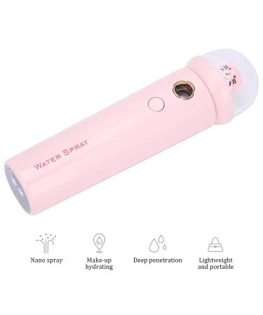 Cat Design Nano Facial Mister | Unclogs Pores, Removes Dirt & Acne | Warm Winter Moisturizing Face Steamer | Deep Cleaning & Humidifier for Home (Pink) - Buy Online on SooperMarket.com