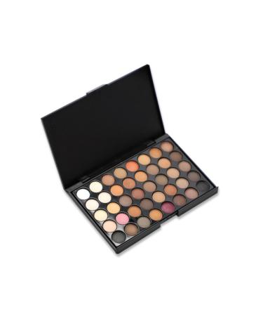 NOLITOY 40 Eyeshadow Eye Shadow Palettes Makeup Palette Earth Tones Powder Eye Shadow