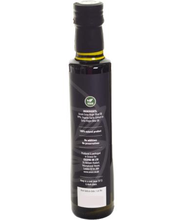 Enios Garlic Infused Greek Extra Virgin Olive Oil 250ml - Great Taste Awards 1-Star 2022! Garlic 250ml - Buy Online on SooperMarket.com