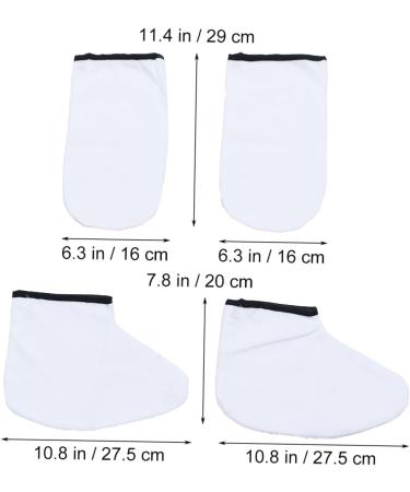 minkissy 4 Pairs Paraffin Bath Cloth Gloves Paraffin Wax Mitts Paraffin Wax Gloves Moisturizing Work Gloves Insulated Gloves Wax Bath Hand Mitts Take a Bath Insulation Cotton - Buy Online on SooperMarket.com