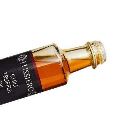 Lussiero Chili Truffle Oil - Extra Virgin Olive Oil with White Truffle Aroma & Fiery Chili | 100ml - Shop Internationally - Buy Online on SooperMarket.com