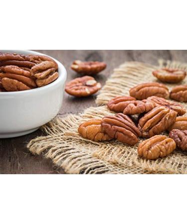 Natural Untreated Pecan Halves - 2500g Resealable Bag | Premium Quality eCommerce Shipping Worldwide - Buy Online on SooperMarket.com