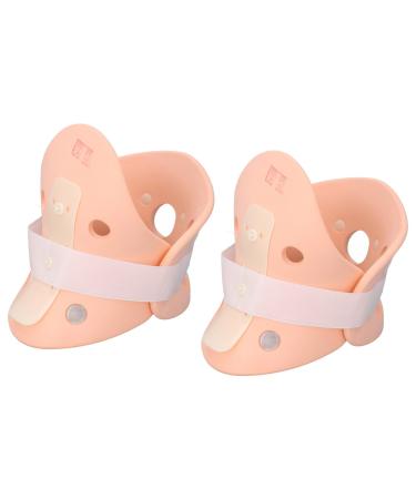 2Pcs Adjustable Size Fixed Neck Brace Cervical Spine Protector Multifunctional Rigid Cervical Neck Collar for Reducing Cervical Vertebrae Pressure and Relieve Neck Discomfort