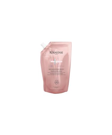 K rastase Chroma Absolu Shampoo Riche Chroma Respect For Sensitized or Damaged Color-Treated Hair Protects and Nourishes Medium To Thick Hair With Lactic Acid 500 ML - Refill Pouch