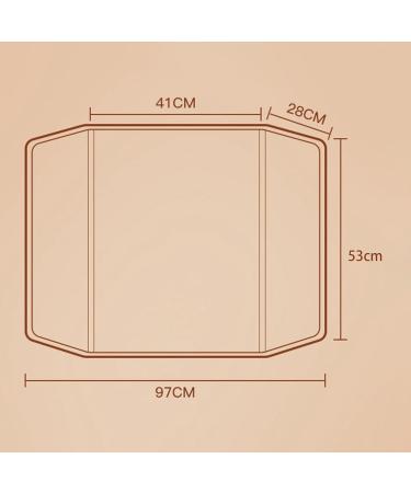 F Fityle Portable Space Heater - Under Desk Heated Foot Warmer with 3 Sides Cover for Cozy Comfort - Buy Online on SooperMarket.com