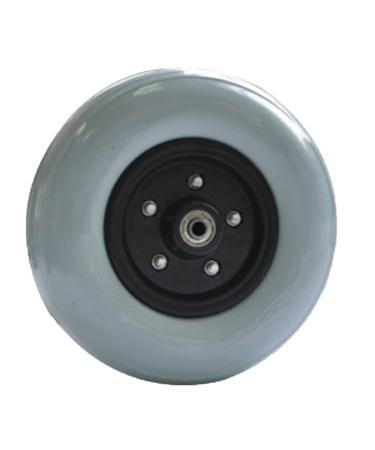 Wheelchair Front Wheel Wheelchair Wheels 8 inch Solid Tire Electric Wheelchair Accessories Wheelchair Front Small Wheel Without Pneumatic Tires/8Inch