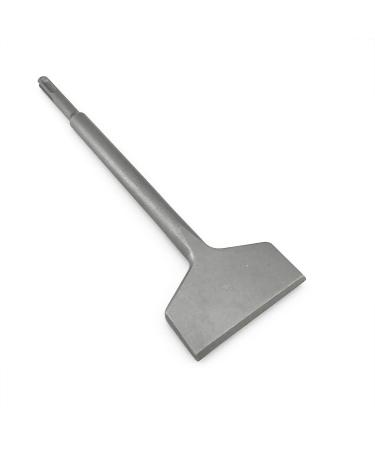 SPKLINE 3 Inch Wide Tile & Thinset Scaling Chisel SDS-Plus Shank 3" x 10" Thinset Scraper Wall and Floor Scraper Works with All Brands of SDS-Plus Rotary Hammers and Demolition Hammers