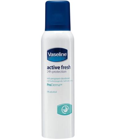 Vaseline Antiperspirant Deodorant Active Fresh With Proderma - 150Ml - Pack Of 3 - Buy Online on SooperMarket.com