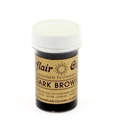Dark Brown Spectral Paste by Sugarflair 25g