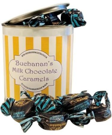 Buchanan's Milk Chocolate Caramel Toffees - 250g Paint Pot Tin - Buy Online on SooperMarket.com