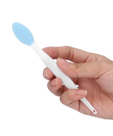 Silicone Nose Cleansing Brush - Double-Sided Exfoliating Tool for Women | Easy Grip Nose Cleaner for Beauty Salon & Home (Blue - Buy Online on SooperMarket.com