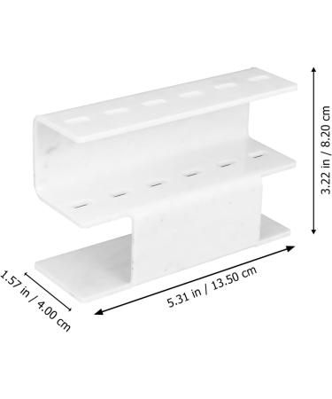 Beavorty Acrylic Presentation Stand for Tweezers - 3 Pack Marble Makeup & Eyelash Extensions Accessories | 13.5x4cm - Buy Online on SooperMarket.com