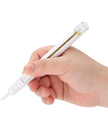 Nail Painting Pen Not Deformed For A Long Time Comfortable Experience Metal Beads Dotting Pen Exquisite Appearance for Home Woman Beauty Salon Manicure Store(gold) - Buy Online on SooperMarket.com