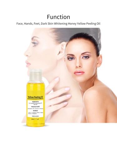 Natural Body Peeling Oil for Women - Moisturizing Yellow Peeling Butter & Scrub 50ml - Nourishing Skin Care for All Skin Types - Buy Online on SooperMarket.com