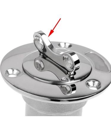 2pcs Boat Gas Cap Key - 316 Stainless Steel Replacement Key for Marine Bayliner Fuel/Water Tank - Style1 - Buy Online on SooperMarket.com