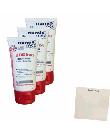 Numis Med Urea 10% Hand Cream 3-Pack (3x75ml) | Hydrating Moisturizer for Dry Skin | International Shipping Available - Buy Online on SooperMarket.com