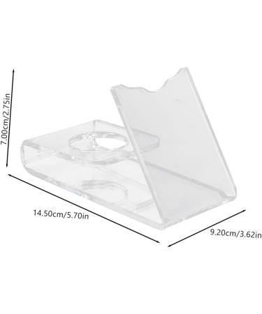 Display Stand Trimmer Show Rack - Acrylic Razor Stand for Beauty Instruments | International Shipping Available - Buy Online on SooperMarket.com