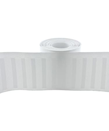 Pure White Deep Pinch Pleat Tape - 20 Yards | High-Quality Drapery Supplies - Buy Online on SooperMarket.com