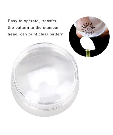 Nail Printing Device & Pressure Tool Set | Manicure Stamper for Nail Art Lovers | DIY Home Use & Nail Art School (Silver) - Buy Online on SooperMarket.com