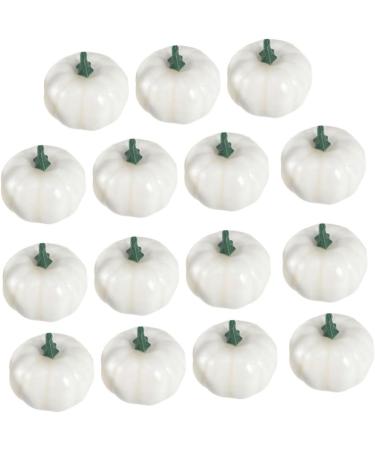 ABOOFAN 30 Pcs Halloween Simulation Pumpkin Hand Decor Paintable Pumpkin Decor Fake Pumpkin Fake Foam Pumpkins Pumpkin Toys Mini Pumpkin Unfinished Pumpkin Little Vacation Artificial White - Buy Online on SooperMarket.com