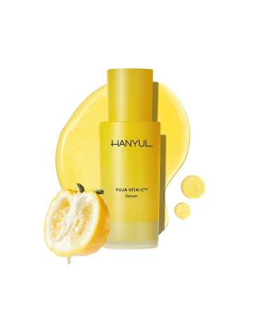 HANYUL Yuja (Yuzu) Vitamin C Face Serum | Facial Treatment with Vitamin C Capsule Multi Vitamin for Brigtening Taurine for Firming 1.01 fl.oz.