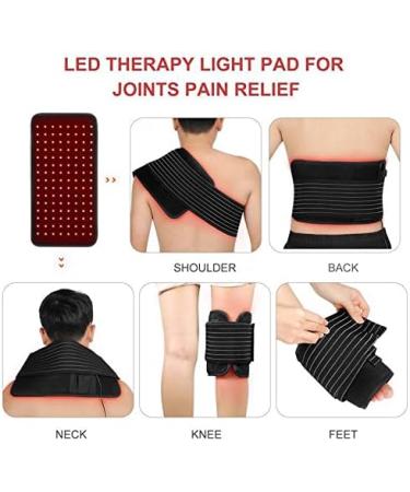 UEIDIHI Red Infrared Light Therapy Belt LED Red Light Therapy Belt for Pain Relief Flexible Wearable Wrap Deep Therapy Pad with 2 Wavelengths - Buy Online on SooperMarket.com