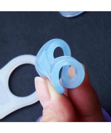 Norhogo 10-Piece Silicone Ring Set for Pacifiers - BPA-Free Ten Colors Baby Silicone Ring Holder - Buy Online on SooperMarket.com