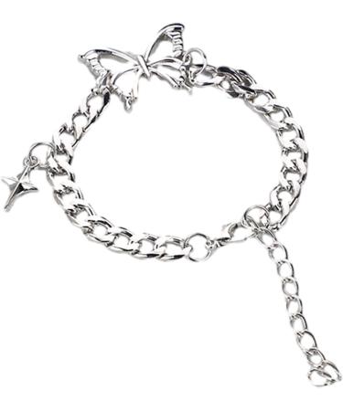 Shop Stylish OralGos Fashion Butterfly Bracelet - Adjustable Hand Chain Jewelry Gift for Family - Buy Online on SooperMarket.com