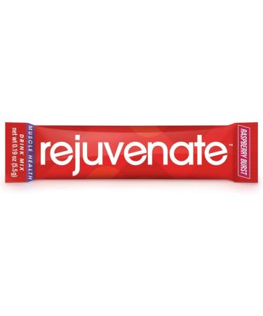 Rejuvenate Muscle Activator Drink Mix Sticks Single Serving Protein Powder Packets to Go - Raspberry Burst 30 Count - Buy Online on SooperMarket.com