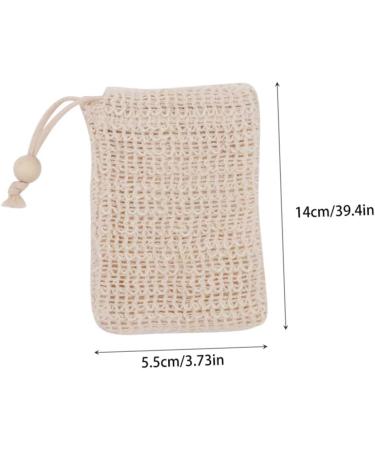 Healeved 8 Pcs Cotton Linen Soap Sisal Soap Net Exfoliating Soap Soap Small Soap - Buy Online on SooperMarket.com