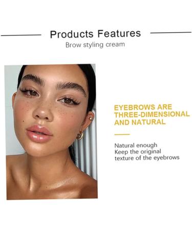 Eyebrow Soap Brow Eyebrow Shaping Soap Eyebrow Shaping Wax Eyebrow Setting Gel Waterproof Eyebrow Cream Makeup Balm for Natural Brows Stylish - Buy Online on SooperMarket.com