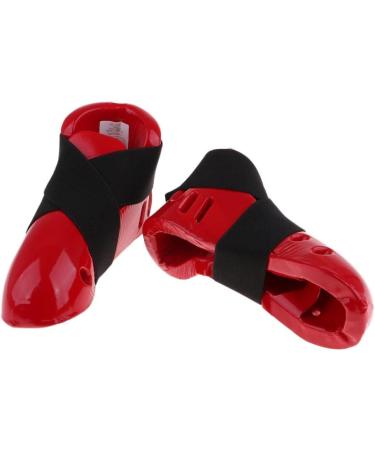 LEIPUPA Unisex Adult Taekwondo Foot Gear Karate Sparring Shoes - Red, X-Large - Buy Online on SooperMarket.com