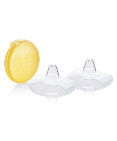 Medela Contact Nipple Shields BPA-free Made from ultra-thin soft silicone Includes 2 nipple shields and case 16 mm small