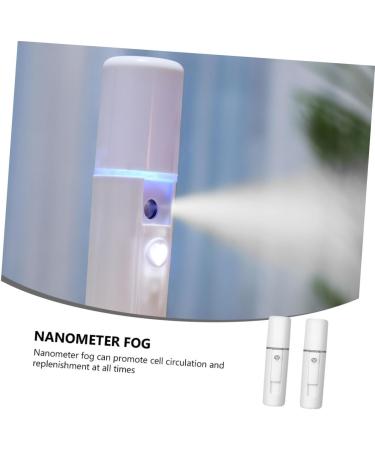 BELLIFFY 2pcs Spray Meter Lash Tools for Eyelash Extensions Face Sprayers Diffusers Facial Mist Plastic White - Buy Online on SooperMarket.com
