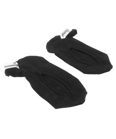 Bunion Relief Socks Soft Safe Hallux Valgus Relief Socks Breathable for Office Work (Black)