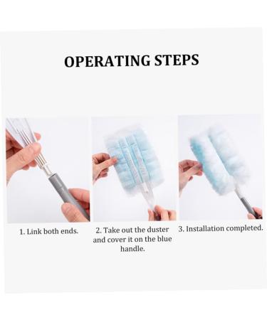 Fluffy Duster Refill Disposable Duster Refill Hand Duster Refill Replacement Duster Head with 10Refills for Cleaning 10PCS/SetFluffy Duster Refills Hand Duster Refills Duster Refill Heads Dis - Buy Online on SooperMarket.com