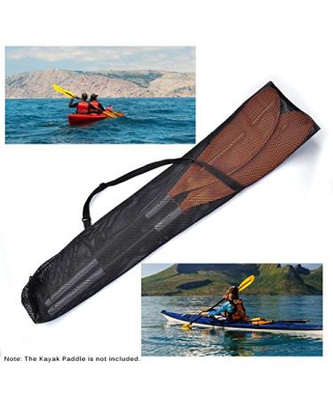 Lixada Drawstring Mesh Kayak Paddle Bag Split Shaft Canoe SUP Paddles Cover Storage Transport Mesh Bag Durable nets Storage Carry Multiple Paddles